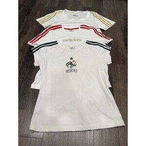 Adidas Vintage Women T-Shirt Bundle Set of 3 Size S to M
